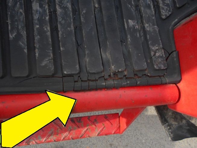 トラクター  F-180　新品ハンマーナイフモアMK135付   写真８